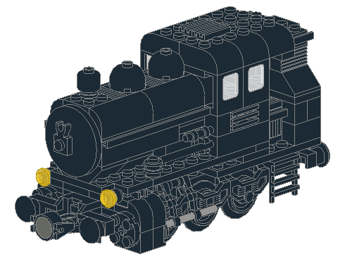 Hobby Train - 3-axis-steam-locomotive