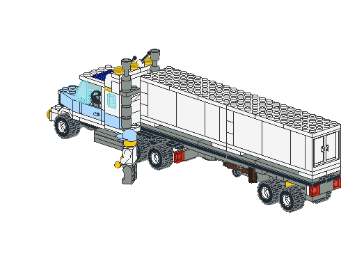 Maersk Line Container Lorry