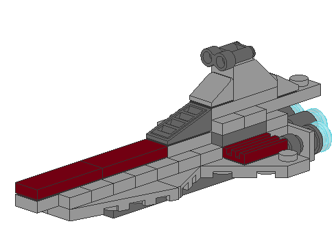 Republic Attack Cruiser - Mini