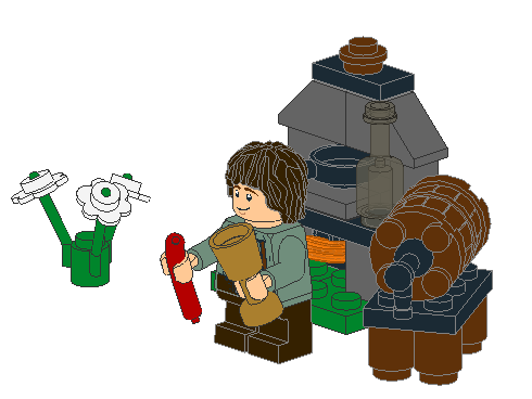 Frodo with Cooking Corner