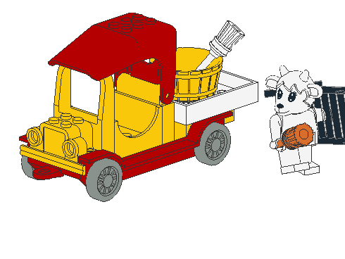 Gertrude Goat's Painter's Truck