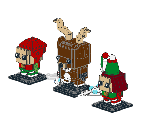 Reindeer, Elf & Elfie