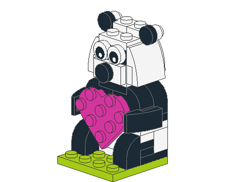 Valentine Panda