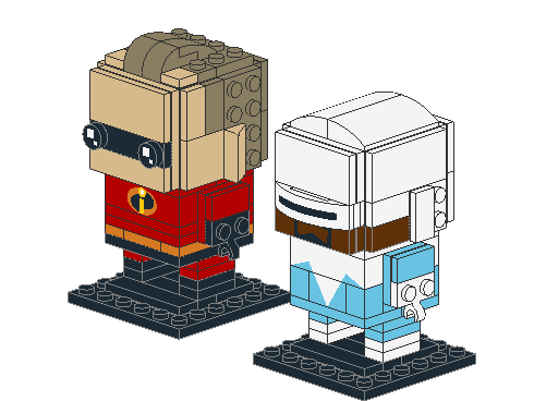 Mr. Incredible & Frozone