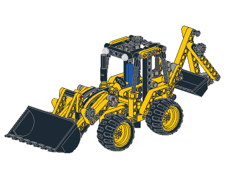 Mini Backhoe Loader