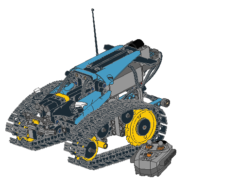 Remote-Controlled Stunt Racer