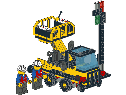 Rail and Road Service Truck