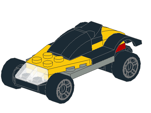 Yellow and Black Racer