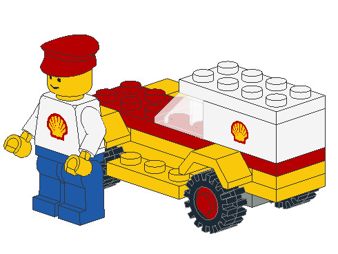Shell Service Car