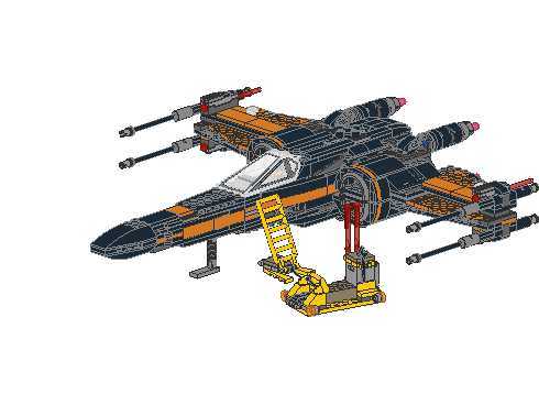 Poe's X-Wing Fighter