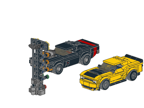 2018 Dodge Challenger SRT Demon and 1970 Dodge Charger R/T