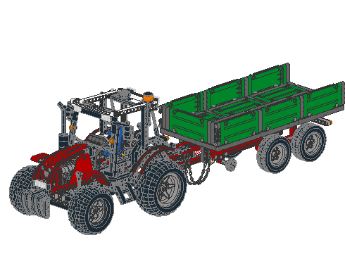 Tractor with Trailer