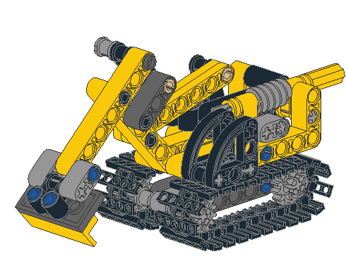 Mini Bulldozer - Excavator