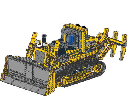 Motorized Bulldozer